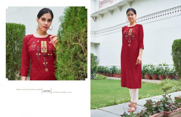 Kalaroop Broccoli 2 Rayon Designer Kurti